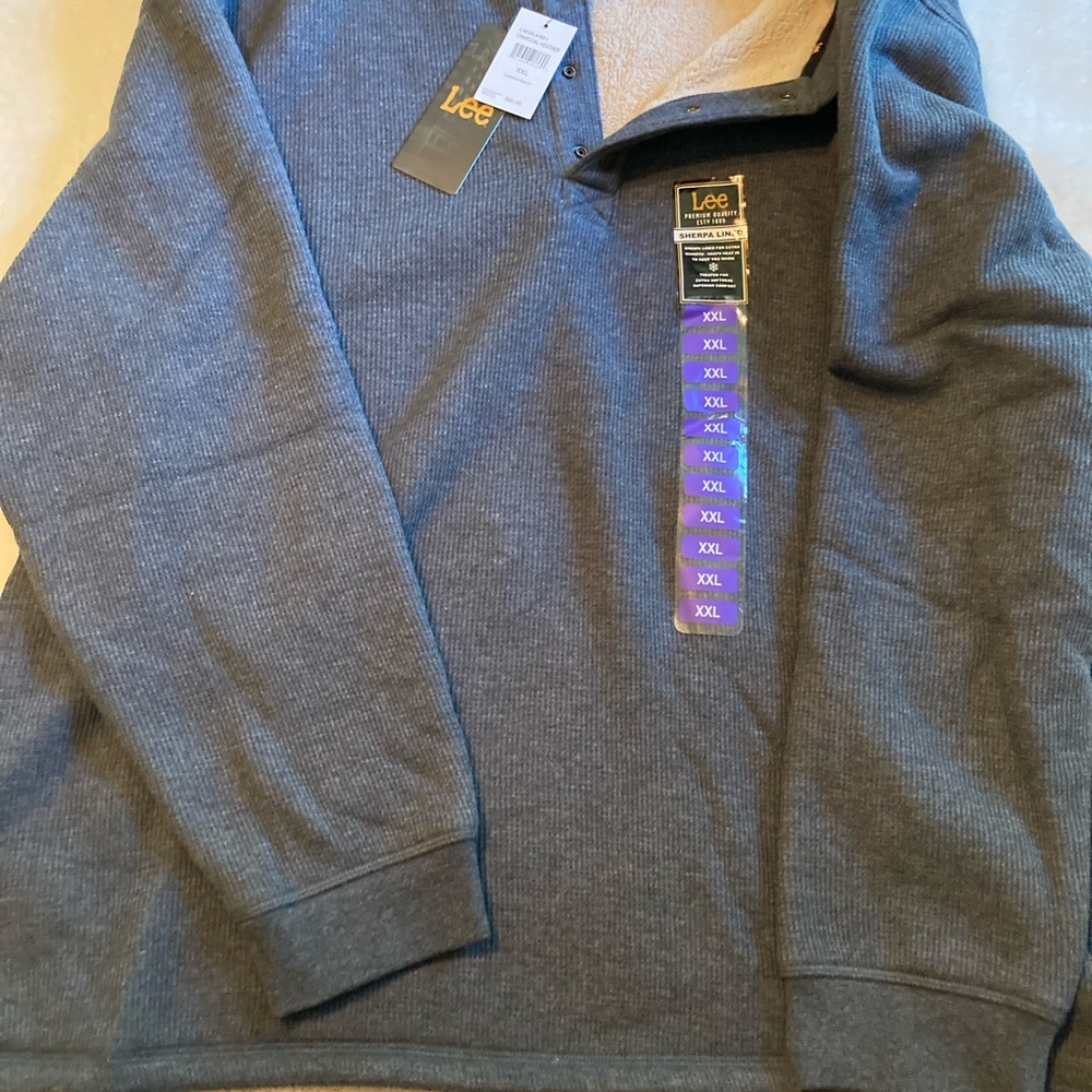 Lot #6 one Sherpa lined long sleeve tshirt